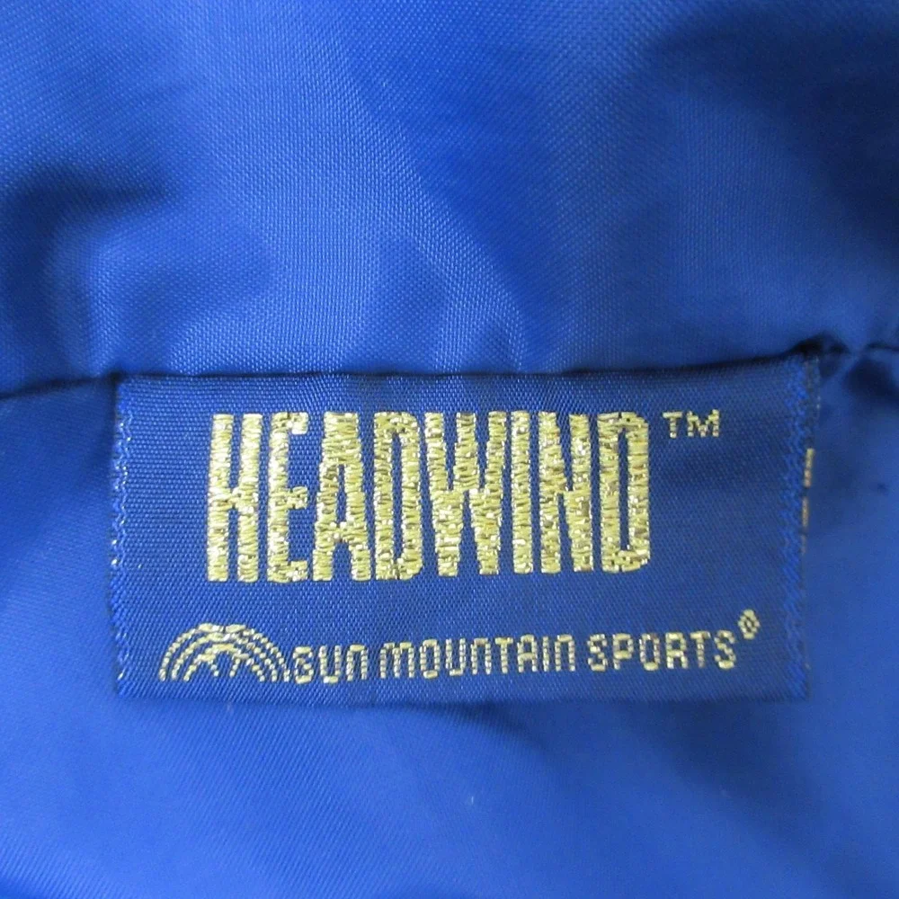 Vintage 1993 Royal St Georges Open Pullover Jacket Mens XL Blue Golf Headwind